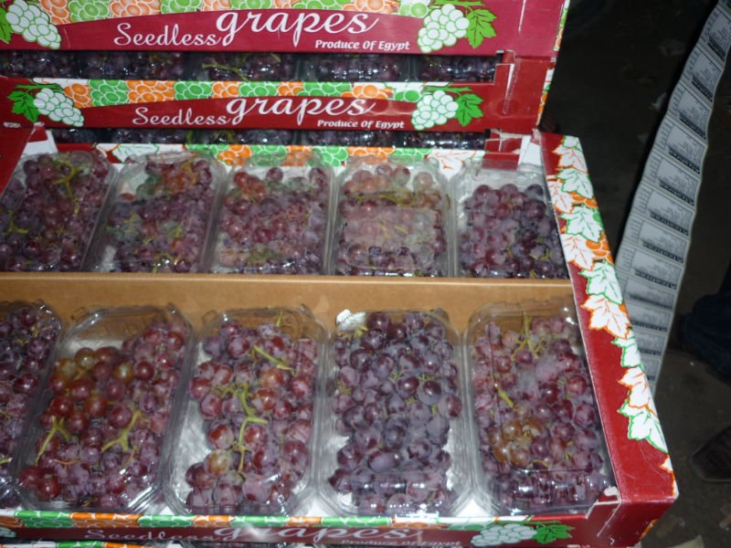 seedles flame grapes