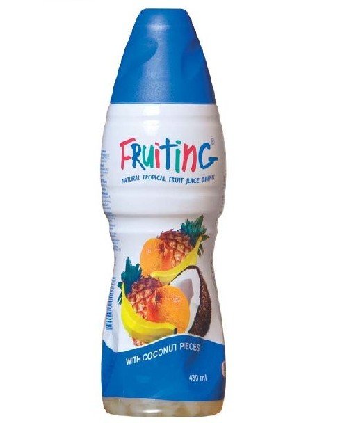 Fruiting Sugar Free Natural Tropical Syrup 0.43 L Pet With Coconut Pieces