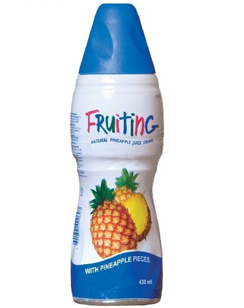 Fruiting Sugar Free Natural  Pineapple   Syrup  0.43 L Pet With  Pineapple  Pieces