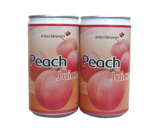 -Peach Juice, Peach Together : 180ml Can