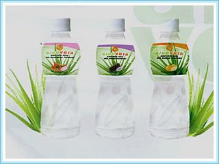 Fruit juice with aloe vera