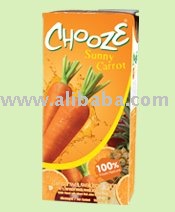 CHOOZE Sunny Carrot 100% Carrot with MIXED FRUIT JUICE from Concentrate