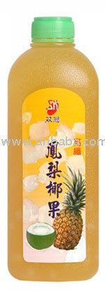Pineapple & Nata de Coco Juice