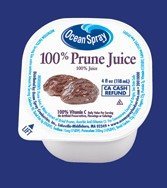 NO THAW JUICE CUPS 100% PRUNE JUICE