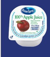 NO THAW JUICE CUPS 100% APPLE JUICE