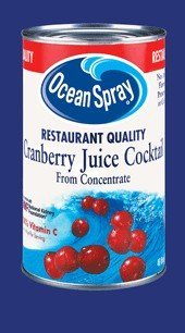 CRANBERRY JUICE COCKTAIL 46 OZ.  CAN 