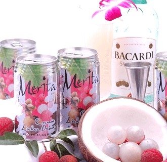 Coconut-lichee juice