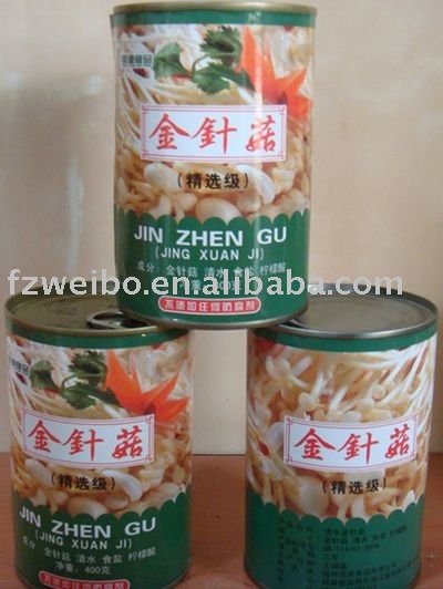 Hot Selling Canned Golden Needle Mushroom