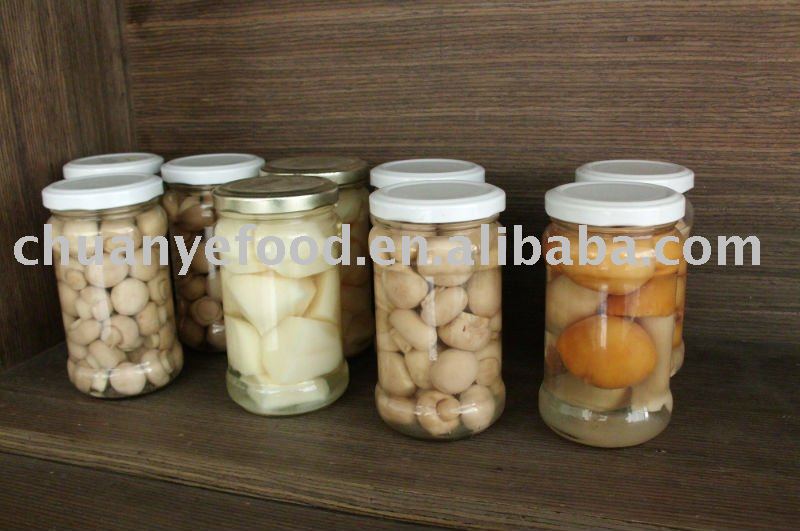  canned   mushroom  in  jar 