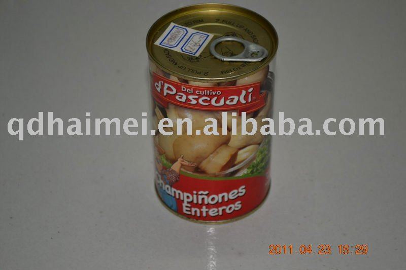2011 whole  mushroom   tin ned food