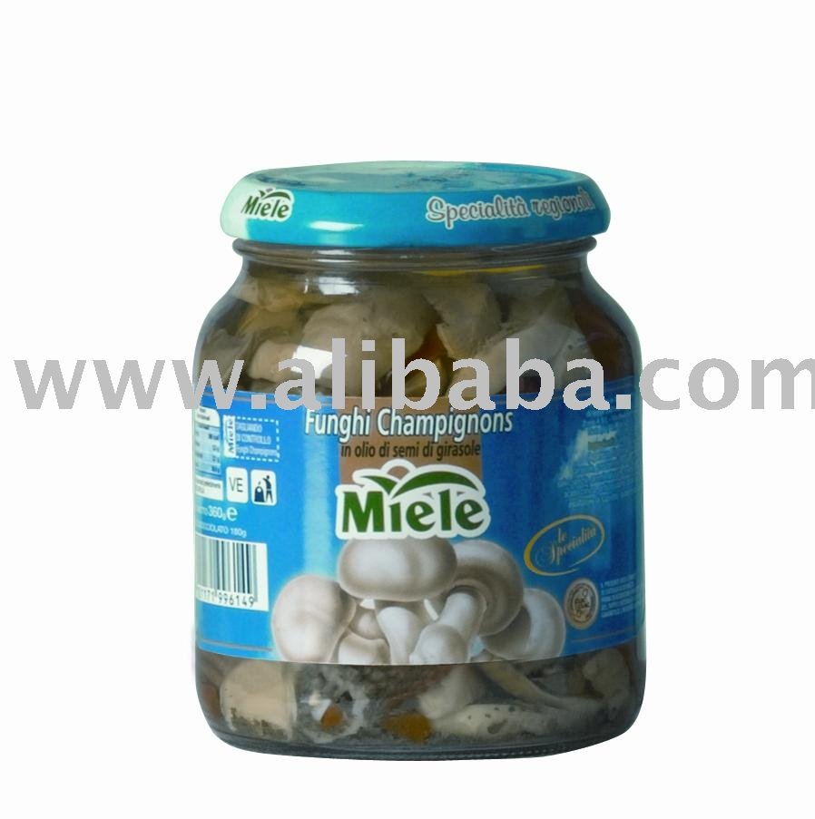 Canned Champignons In Oil Oliva