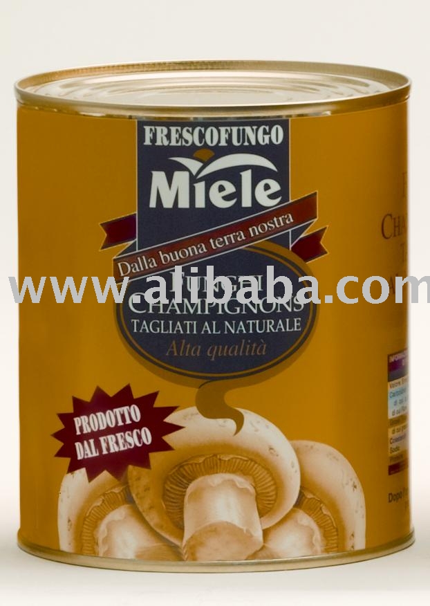 Champignons For Pizza, Canned Food