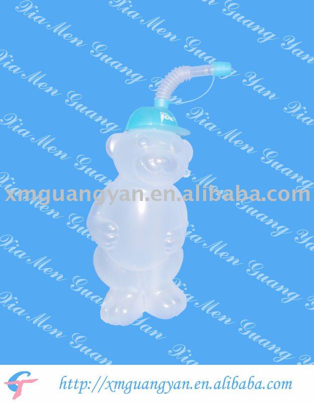 425ml beverage  PP  bottle with suction cap