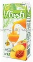 Sweetened Peach juice VFresh with 42 % of condensed peach juice