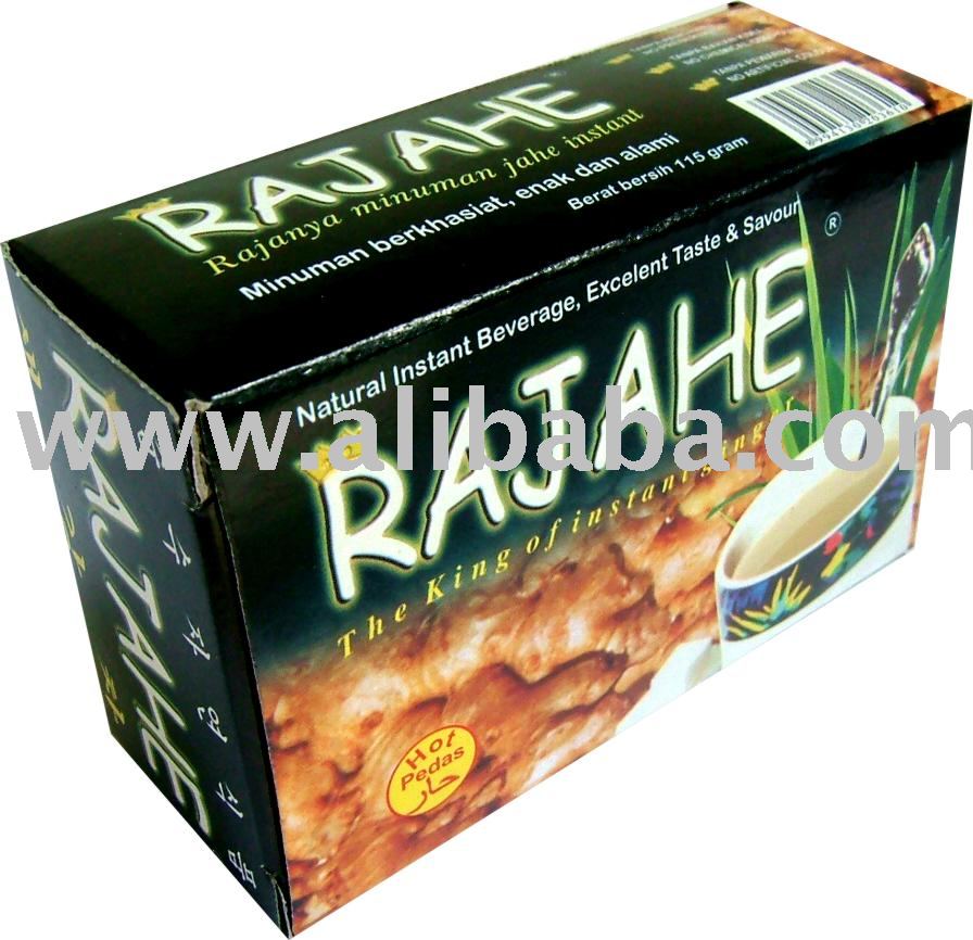 Rajahe Box Hot Taste ginger beverage drink