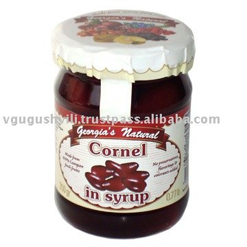 Cornelian  Cherry  in  Syrup 