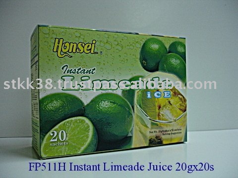Honsei Instant Limeade ice drink