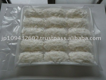 Frozen sushi rice pack