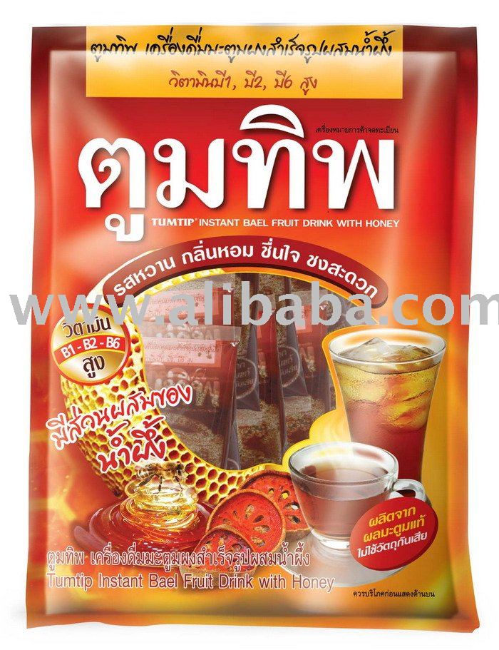 TUMTIP Instant Bael Fruit Drink with Honey,Thailand TUMTIP price ...