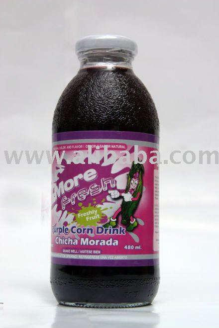Chicha morada /  purple   corn  drink