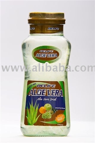 Delife Aloe Vera - Fruit Mix Flavor (Glass) beverage