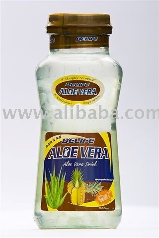 Delife Aloe Vera - Pineapple Flavor (Glass) beverage