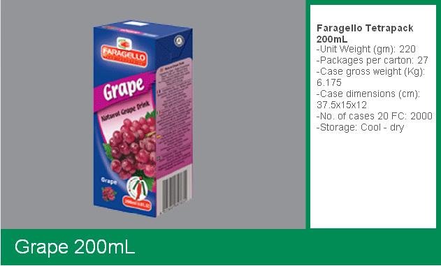 Fruit Juice (200mL Pack)