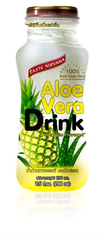 Taste Nirvana Aloe Vera Drink Pineapple Flavor