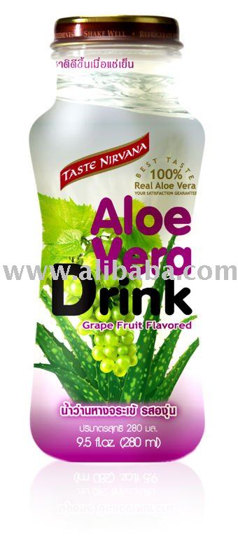 Taste Nirvana Aloe Vera Drink Grape Flavor