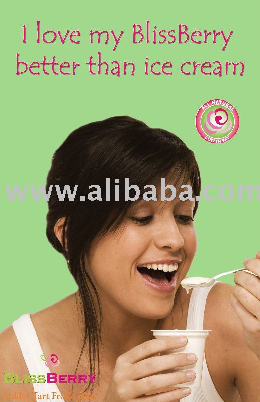 BlissBerry Sweet Tart Premium Frozen Yogurt