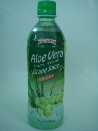 Aloe   vera   grape   juice 