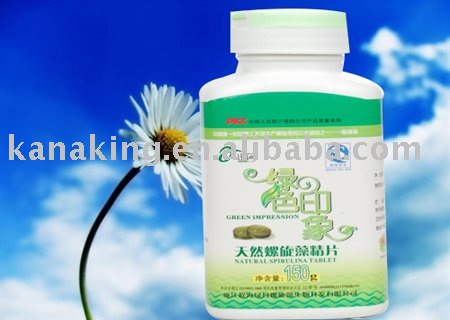 100%  Natural   Calcium -rich spirulina