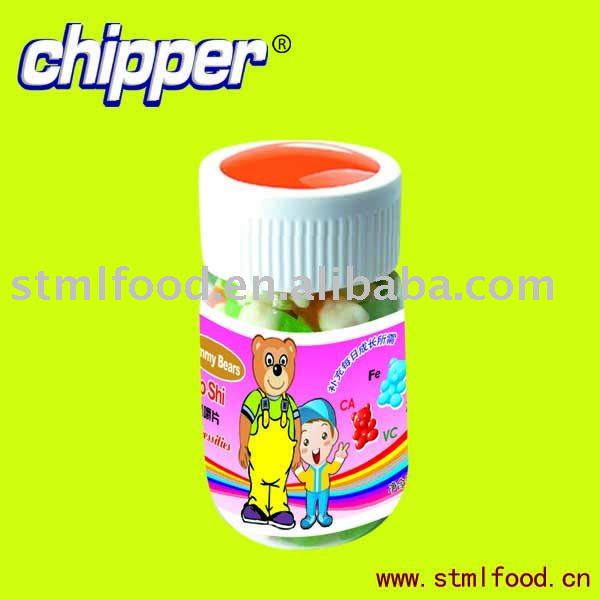 ML-150  digestion soft  candy with fruit flavour
