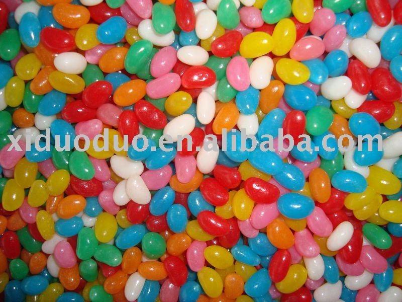 bulk packed jelly bean with mixed color