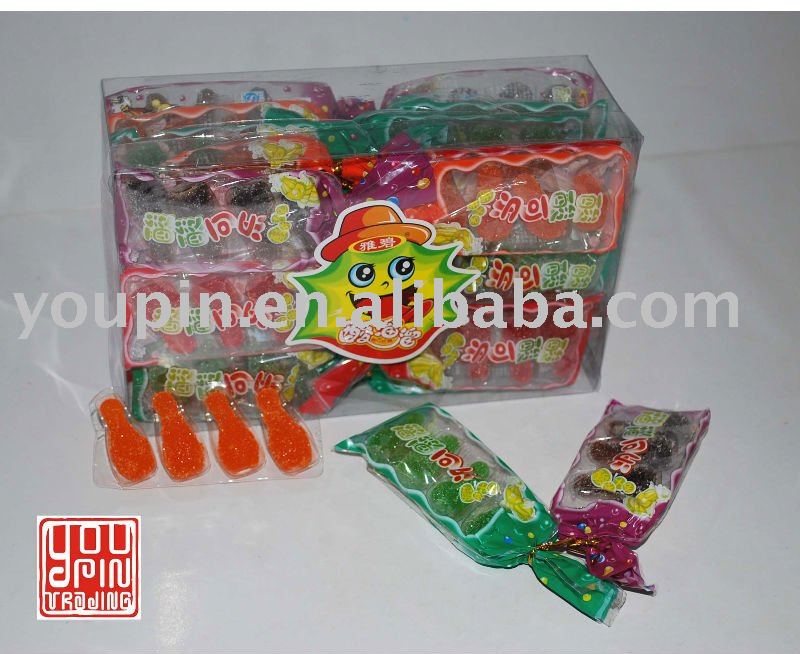 Sour Cola Soft Candy