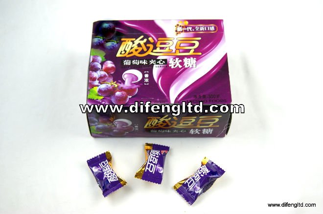 Difeng Soft Candy with Grape Filling