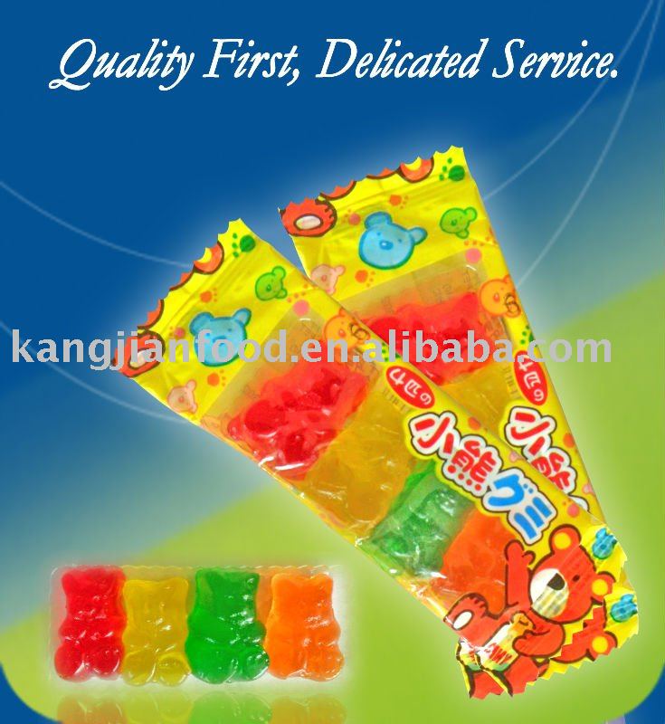 cartoon shaped  gummy  candy