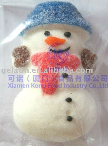 Snowman  Marshmallow Candy