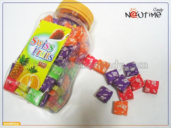 Swiss candy(chewy candy,fruit candy)