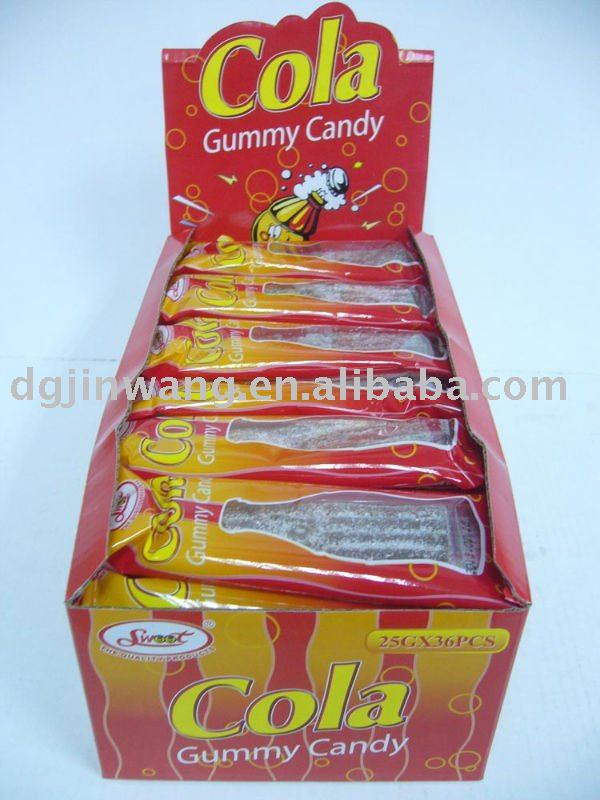 25G Cola gummy,China Sweet price supplier - 21food