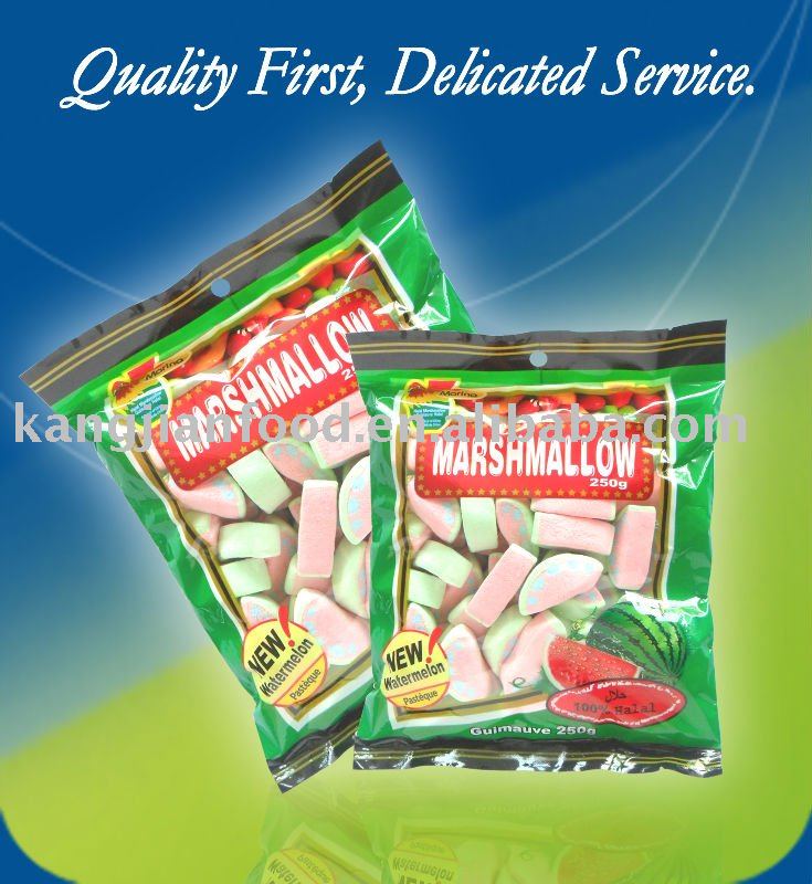 Fruity semi-circle marshmallow