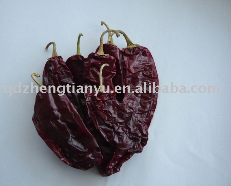 red sweet paprika pods