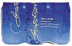 Grapetiser White 6 pack   juice 