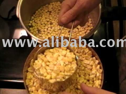 red and  yellow  Corn  dried