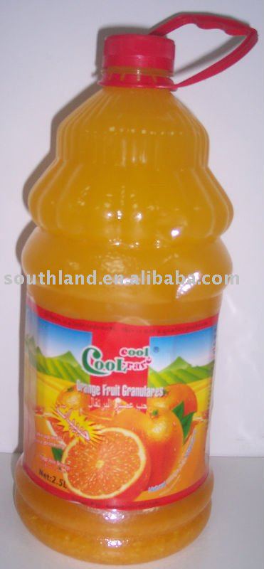 2.5L orange juice with pulp