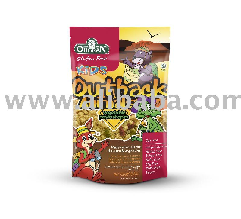 Orgran Outback Animals Vegetable Pasta