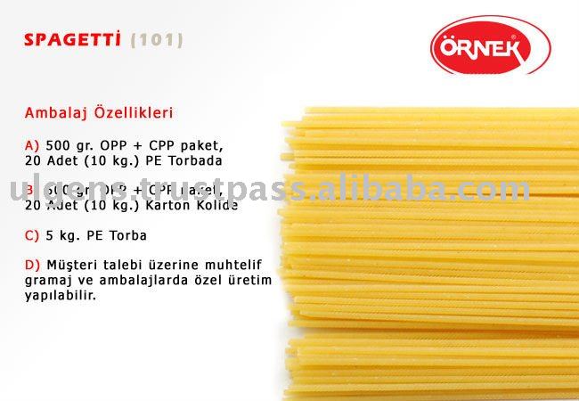 PASTA - MACARONI - % 100 DURUM WHEAT SEMOLINA - SEDANINI REGATE
