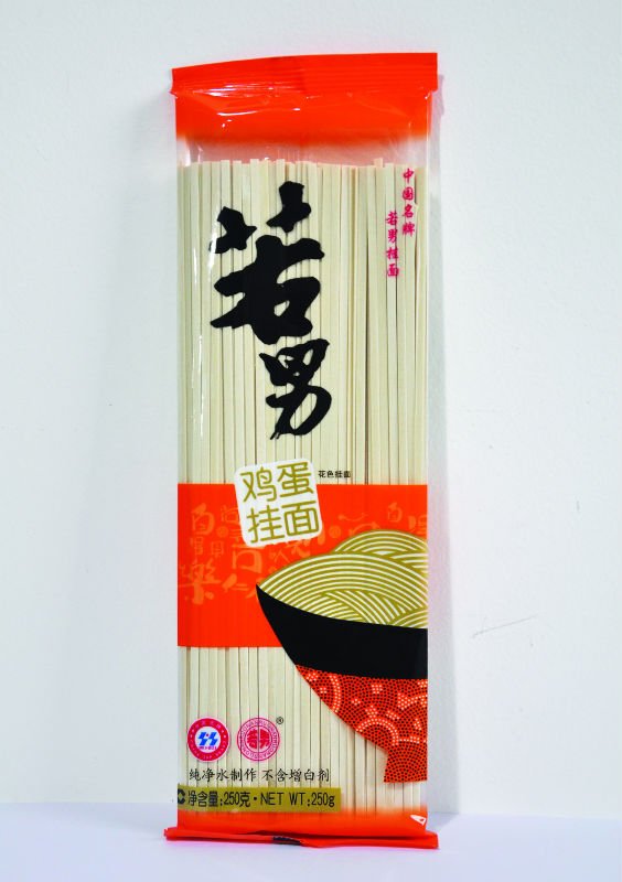 noodle/spaghetti/macaroni/pasta Egg Noodle- Green, pure water made, no additive precious selected wi