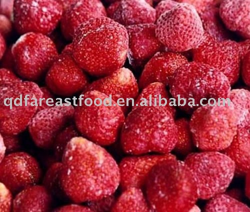 Frozen strawberry