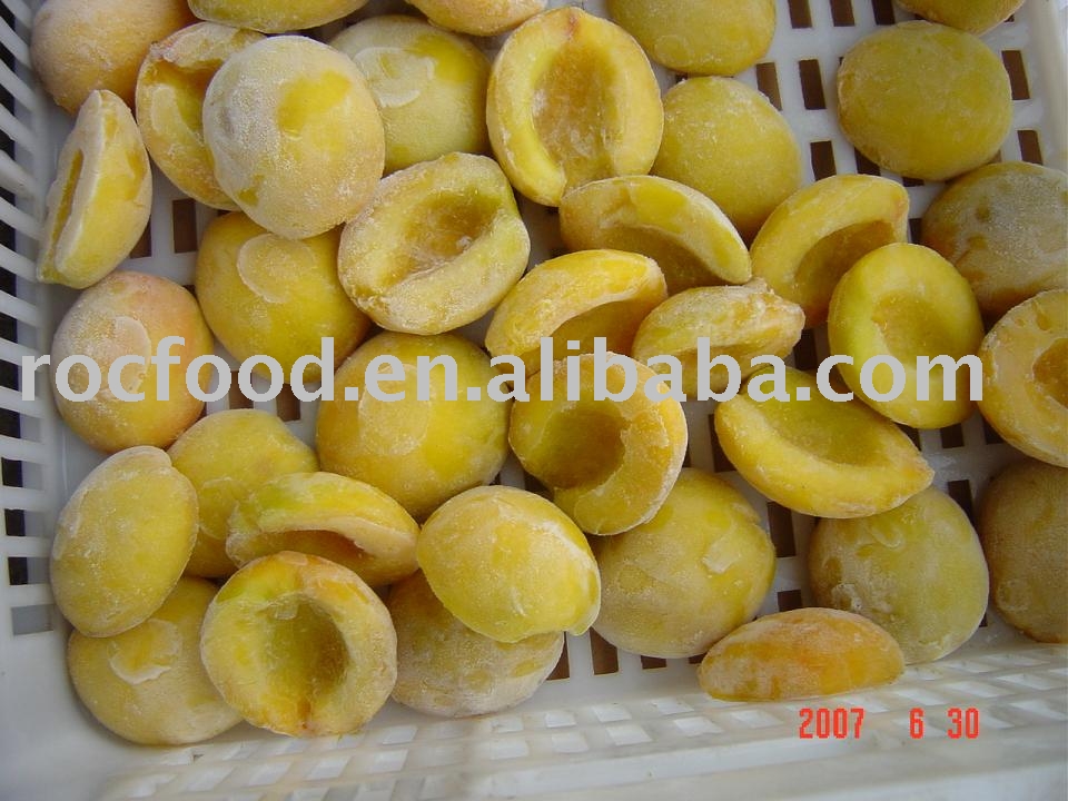 IQF yellow peach
